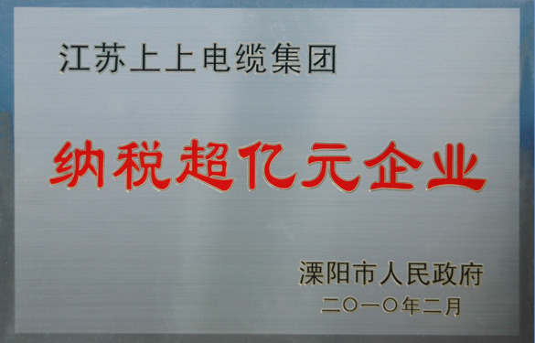 CA88荣获“2009年度十大纳税大户”与“纳税超亿元企业”声誉称呼